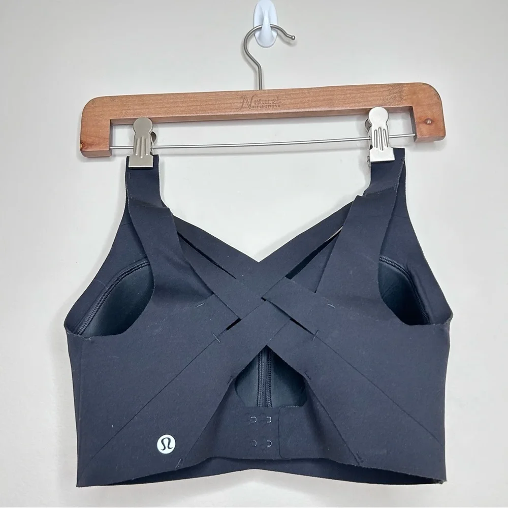 NWOT Lululemon Enlite Weave-Back Bra High Support D-DDD Cups Black 32E - Picture 3 of 9